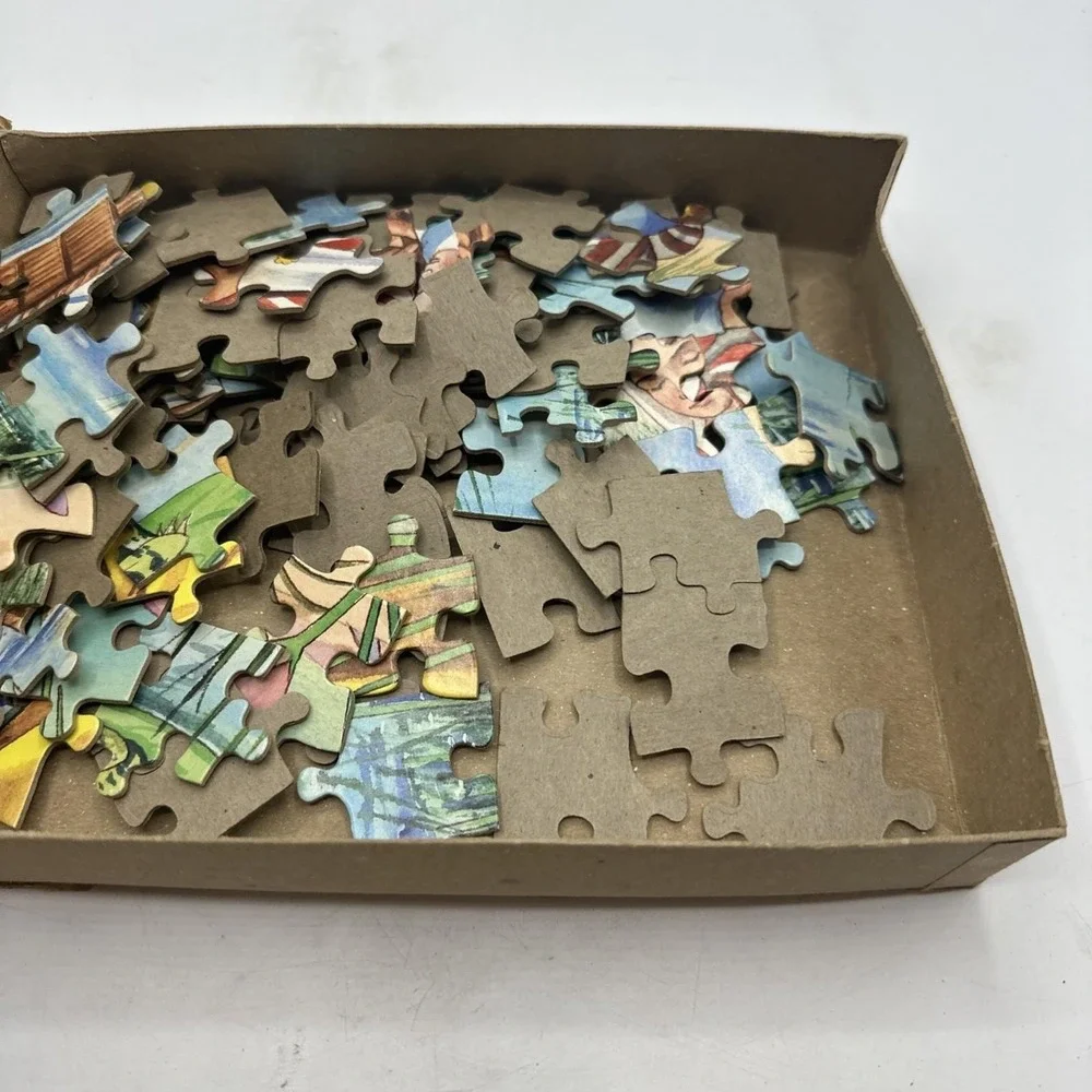 Bible Puzzle 100 Pieces Moses In The Bulrushes Vintage 108 Pieces  1987